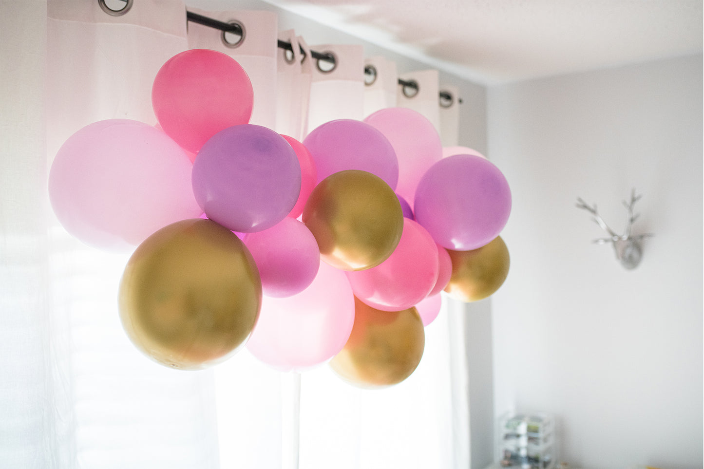 Pink, Lilac & Gold Balloon Garland Kit