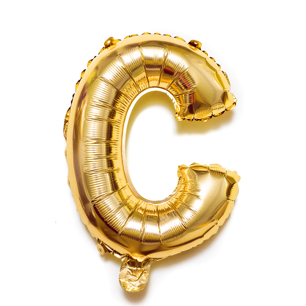 16" Foil Letter C Balloon