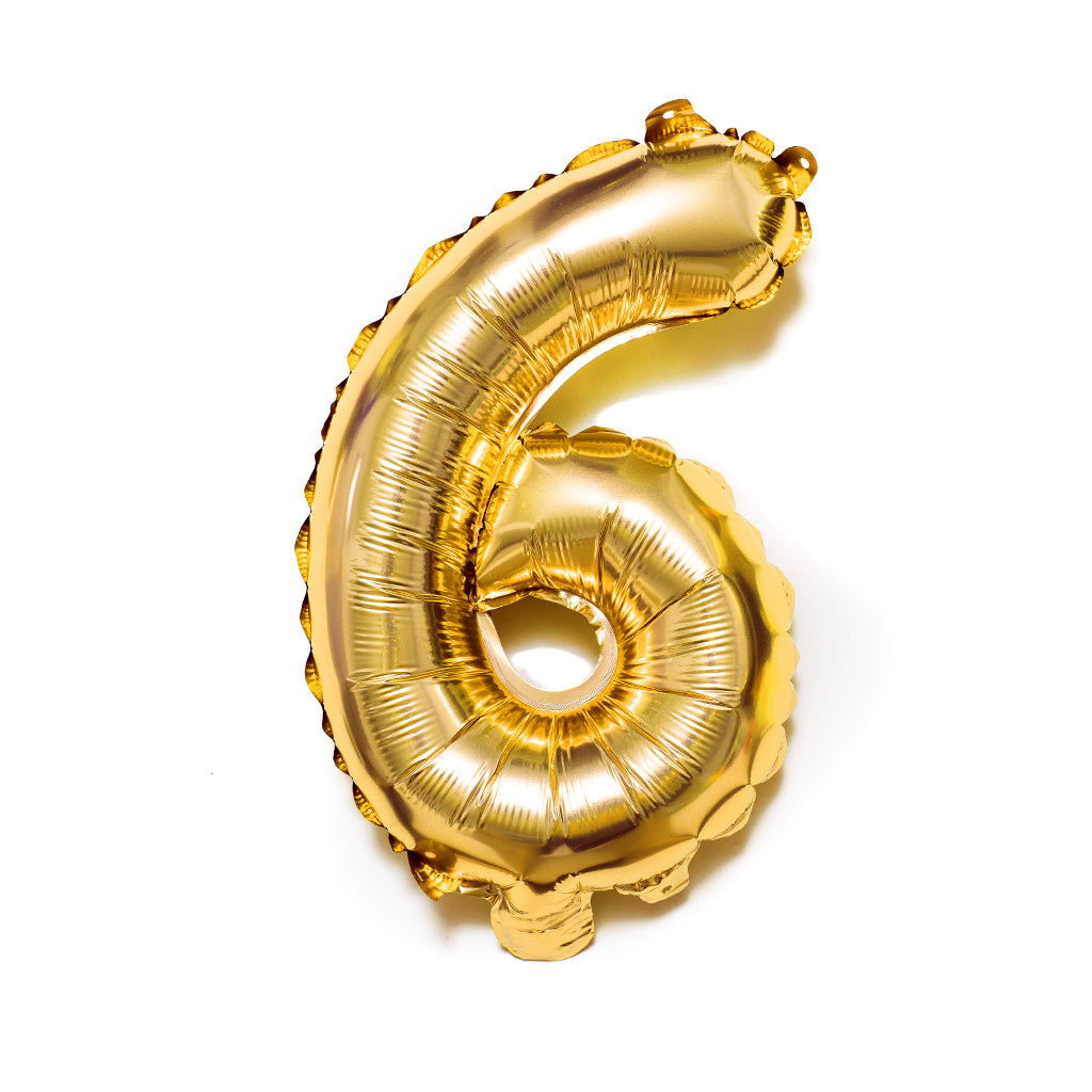 16" Foil Number 6 Balloon