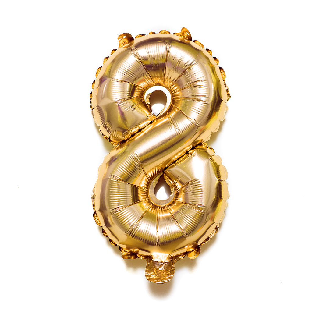 16" Foil Number 8 Balloon