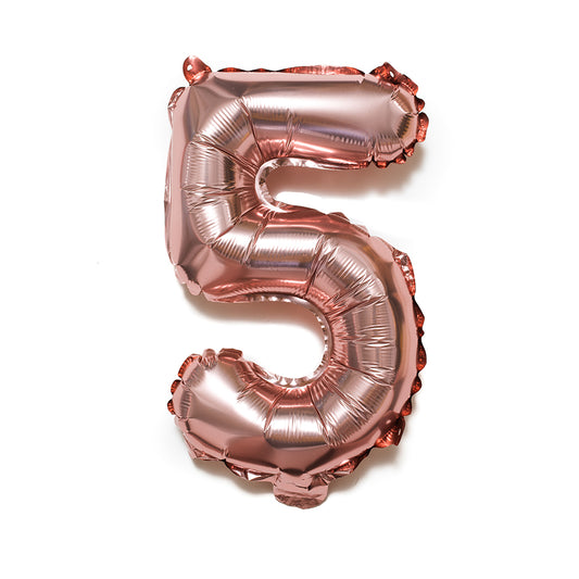 16" Foil Number 5 Balloon