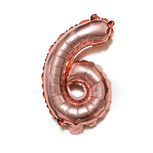 16" Foil Number 6 Balloon