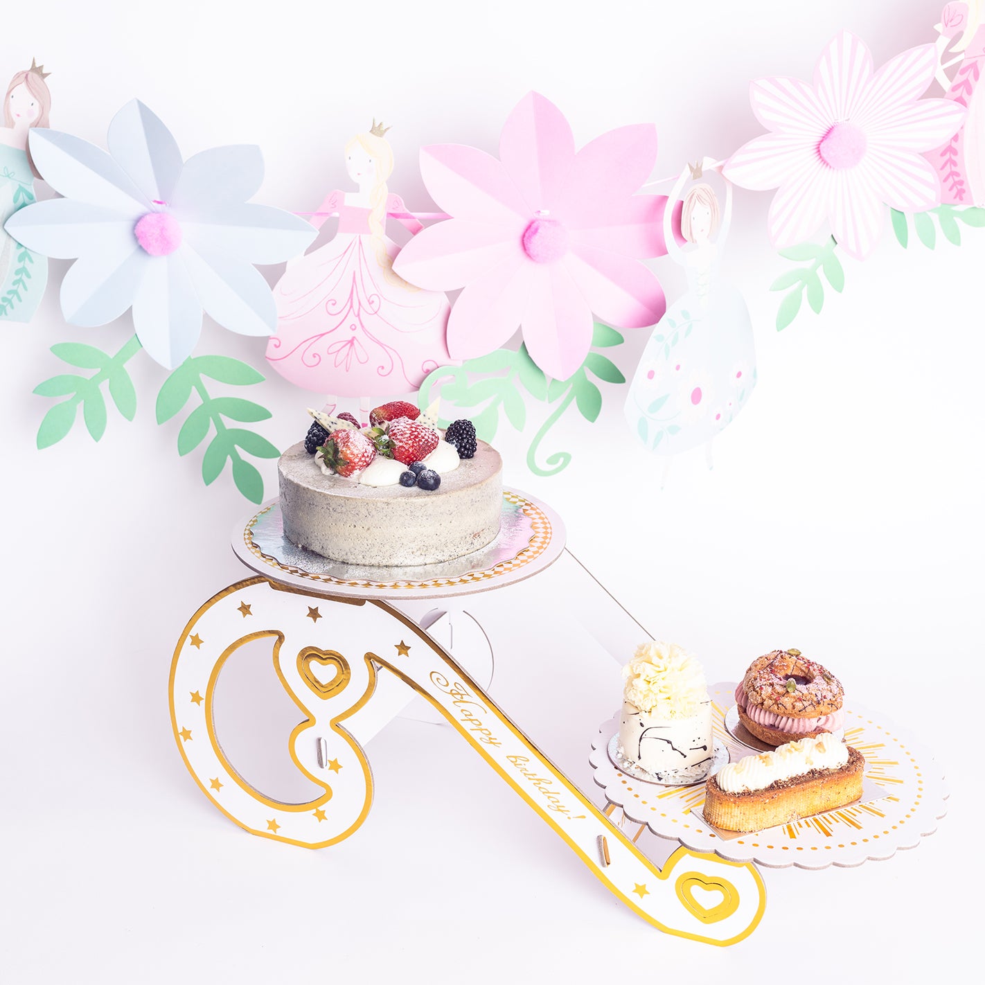 Princess Carriage Dessert Treat Stand