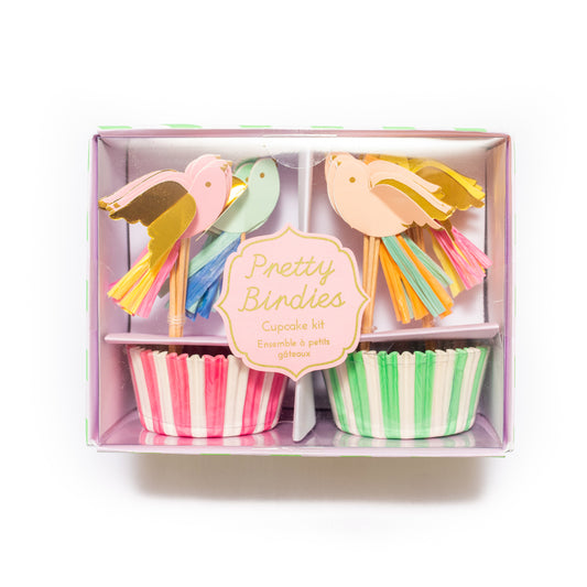 Meri Meri Pretty Birdies Cupcake Kit