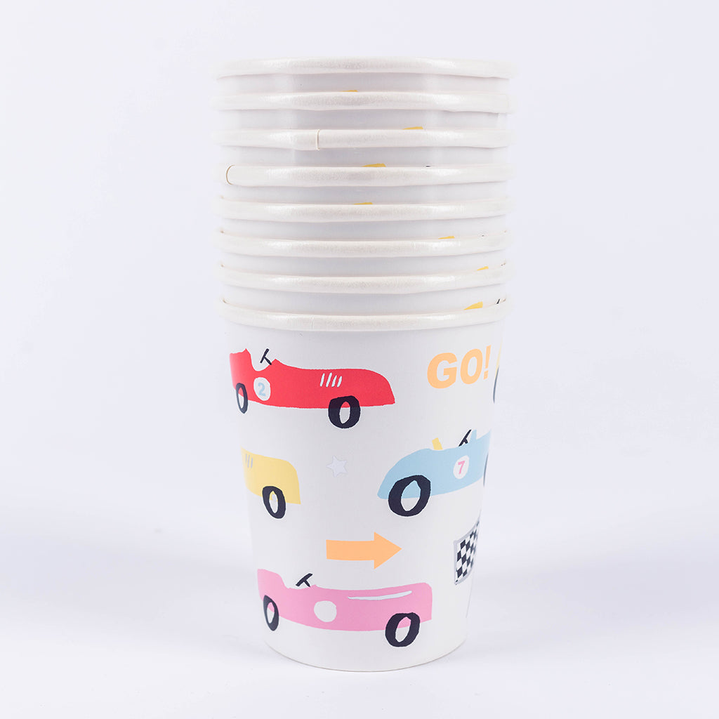 Meri Meri Race Car Paper Cups