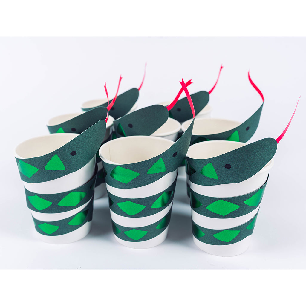 Meri Meri Snake Wrap Paper Cups